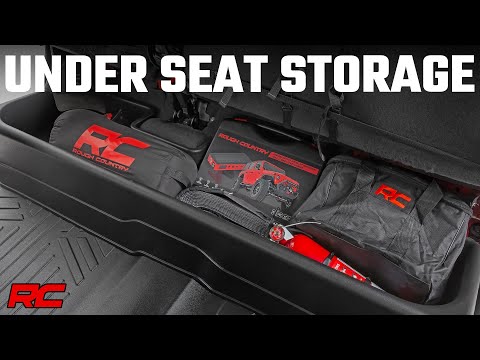 Under Seat Storage | Crew Cab | Chevy/GMC 1500/2500HD/3500HD 2WD/4WD - Video