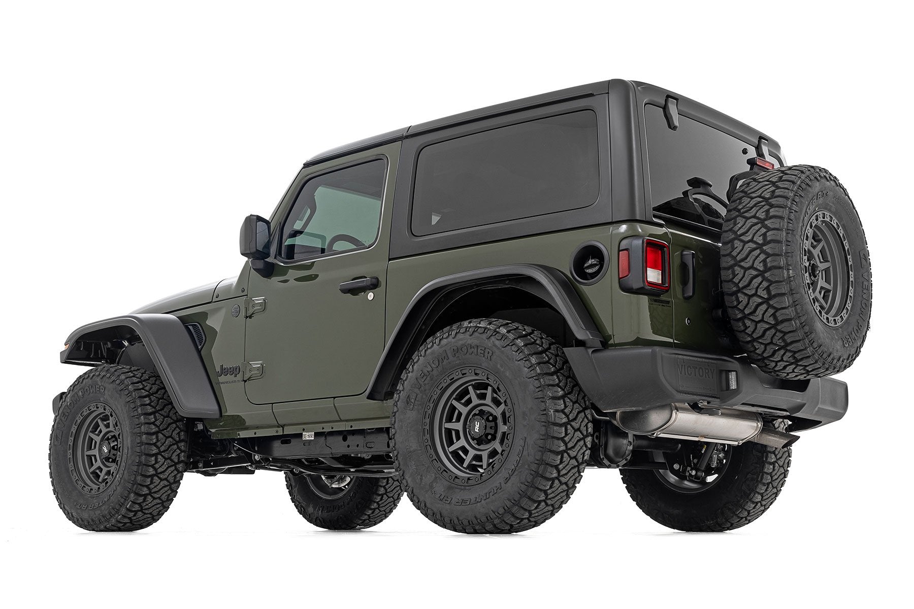 WF1 Fender Flares | Jeep Wrangler JL (21-24)/Wrangler Unlimited (18-25) 
